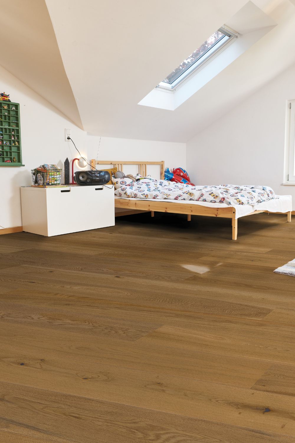 Landhausdiele Eiche Poel im Kinderzimmer