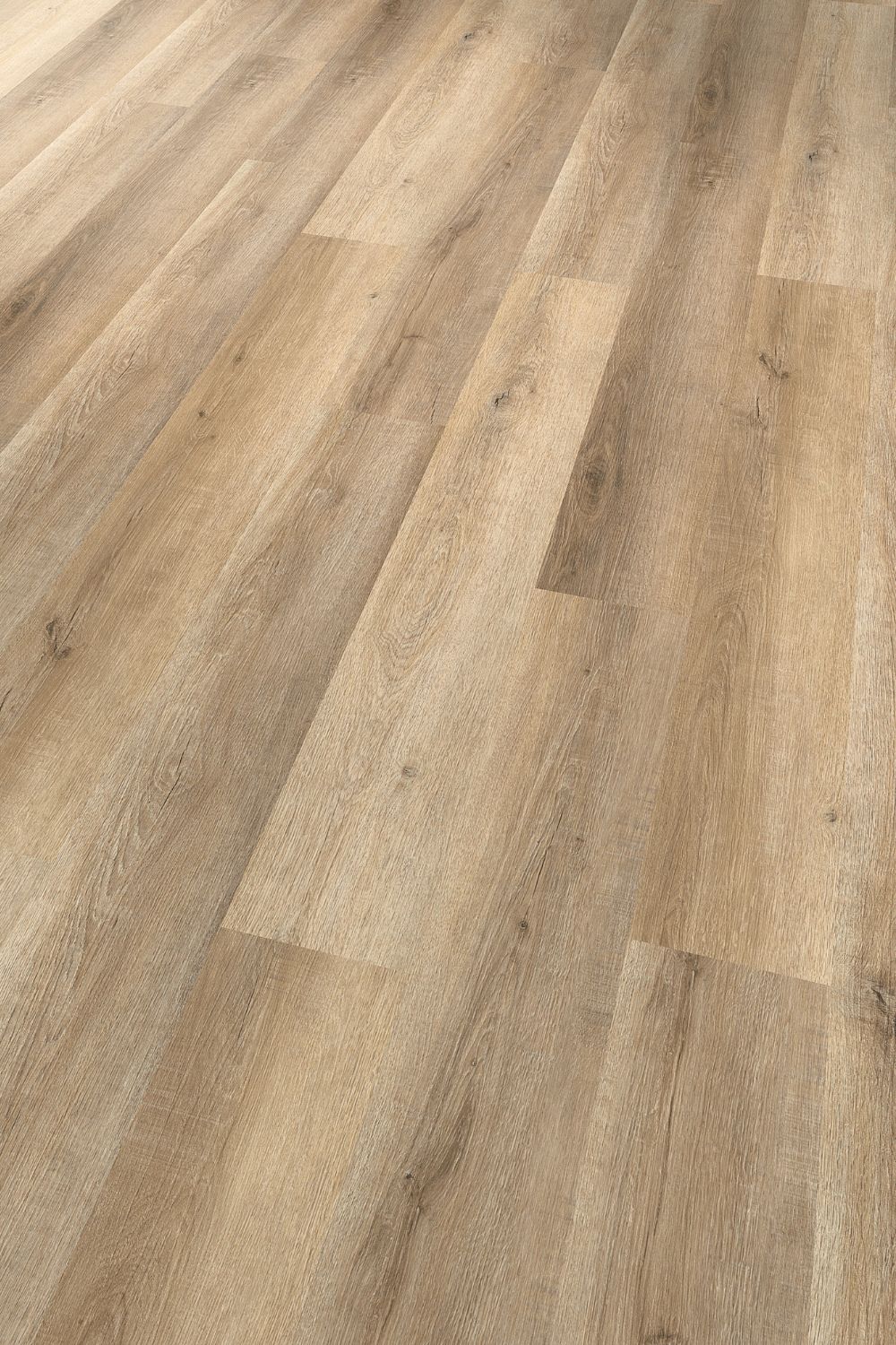 Vinylboden mit Dekor Eiche sand beige