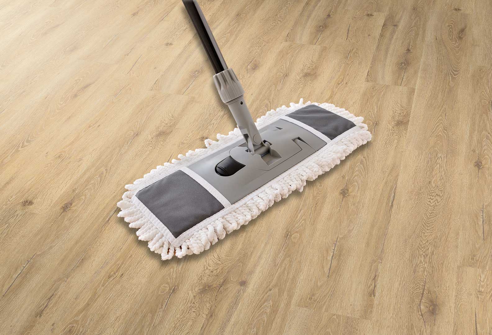 Pflege vom Vinylboden Erdnusseiche Richtige Pflege bei Landhausdiele Eiche sand beige