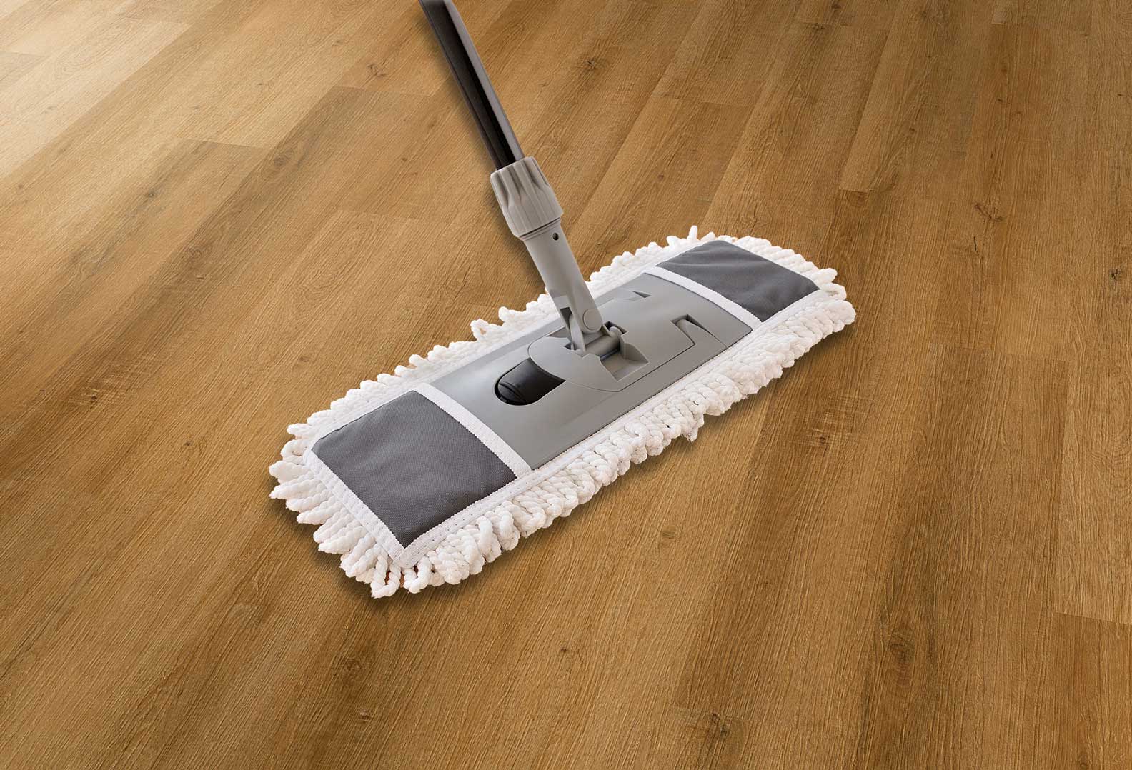 Pflege vom Vinylboden Roteiche Richtige Pflege bei Landhausdiele Eiche sand beige