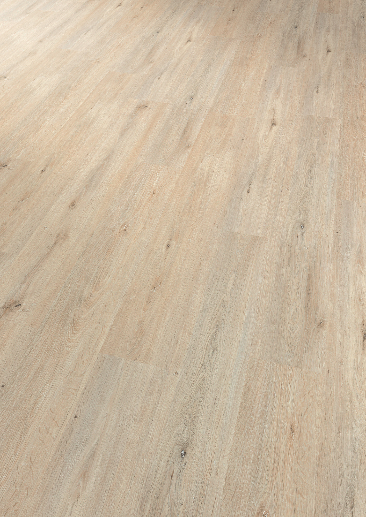 Vinylboden mit Dekor Eiche rustikal hell gekalkt