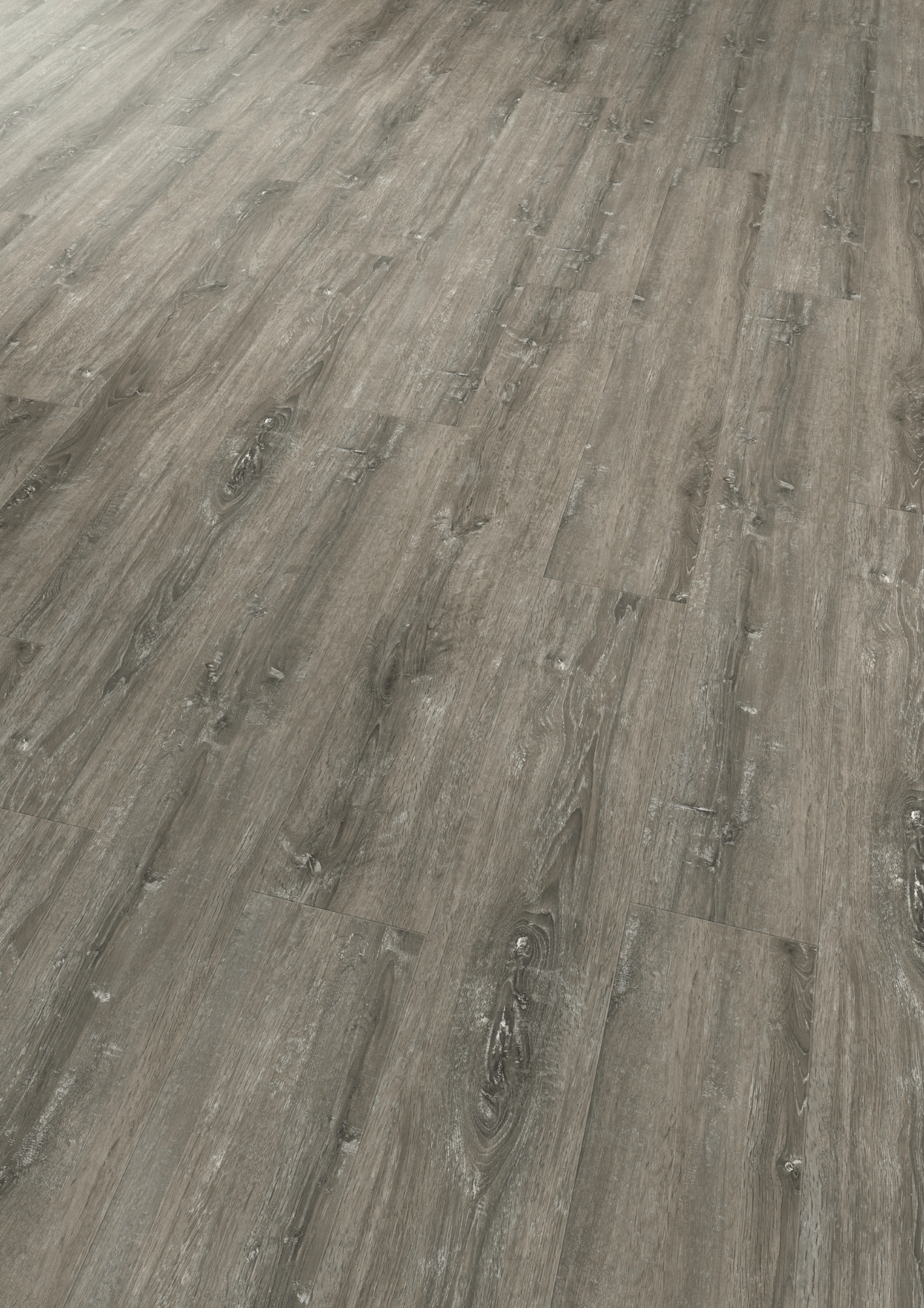 Vinylboden Eiche grau im Detail