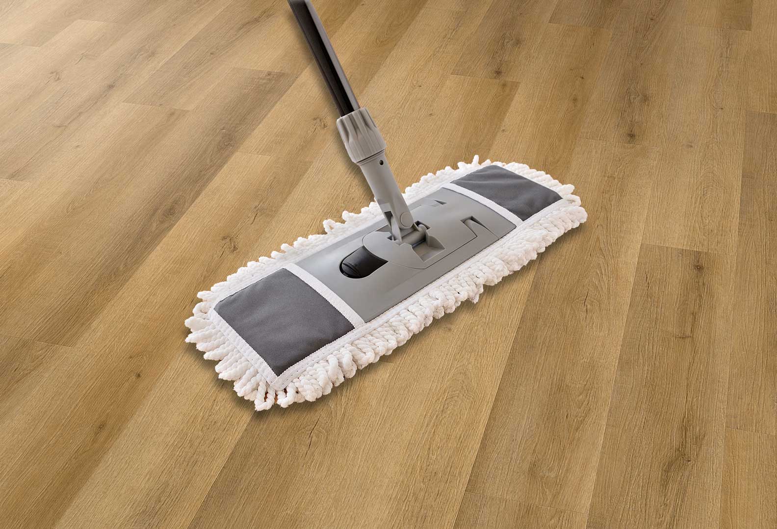 Pflege vom Vinylboden Eiche Champagner Richtige Pflege bei Landhausdiele Eiche sand beige