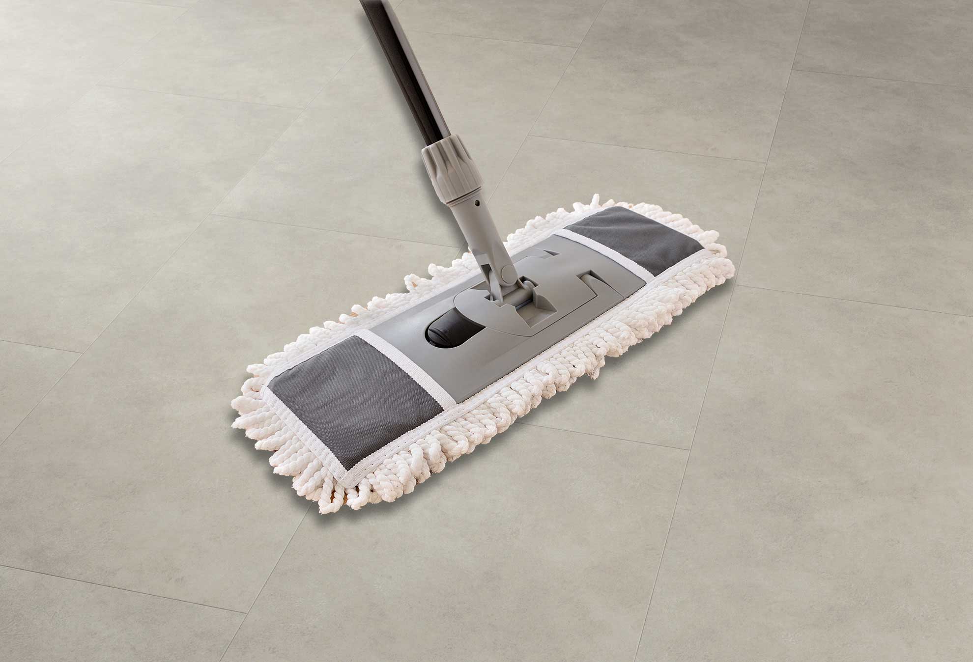 Pflege vom Vinylboden Sandstein Lichtgrau Richtige Pflege bei Landhausdiele Eiche rustikal hell gekalkt