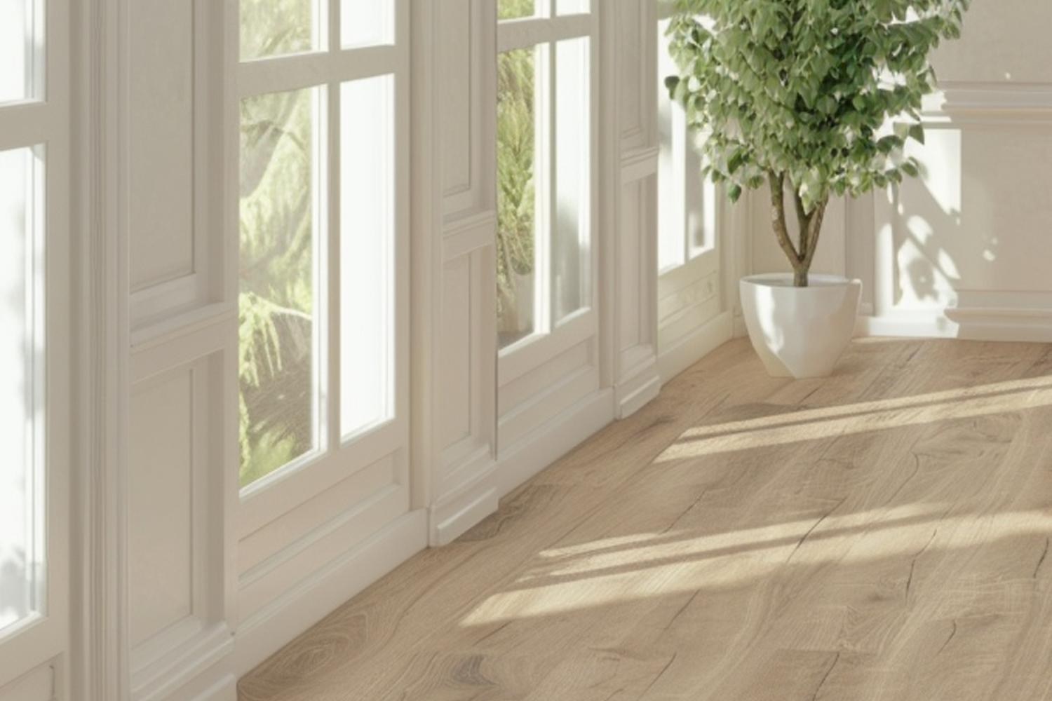 Vinylboden Kallax im Wohnzimmer