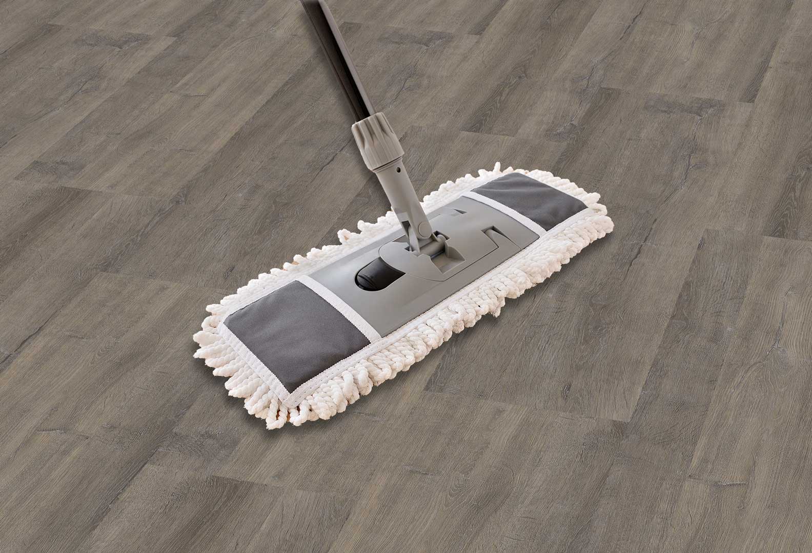 Pflege vom Vinylboden Lund Richtige Pflege bei Landhausdiele Eiche sand beige