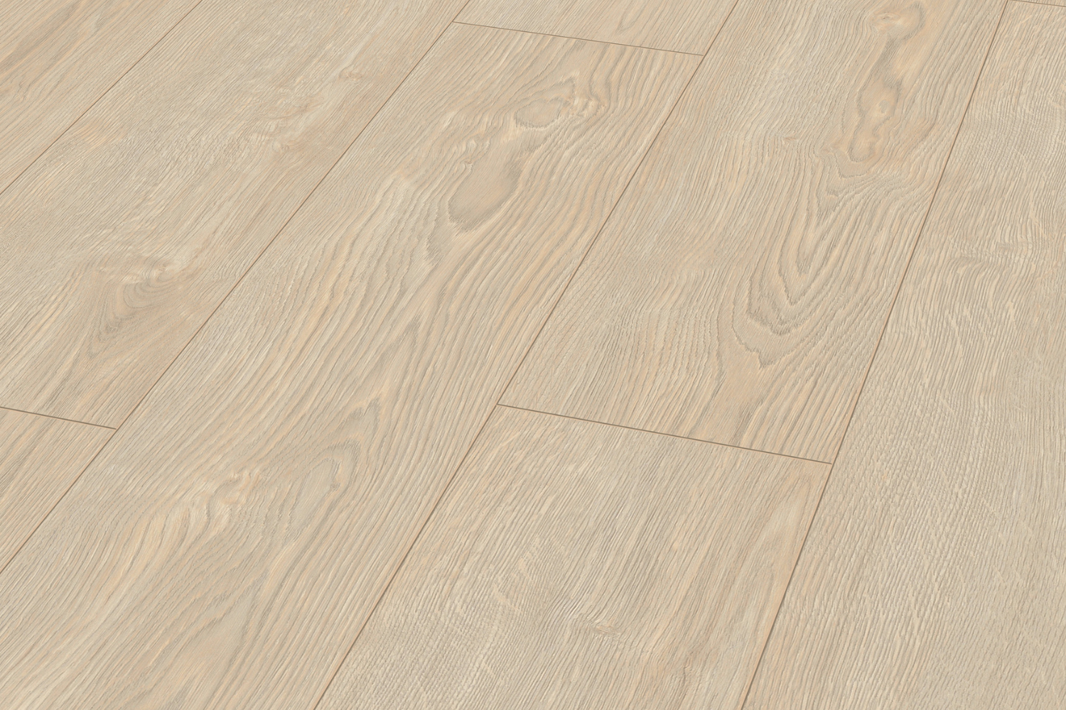 Laminatboden Eiche Crema im Detail
