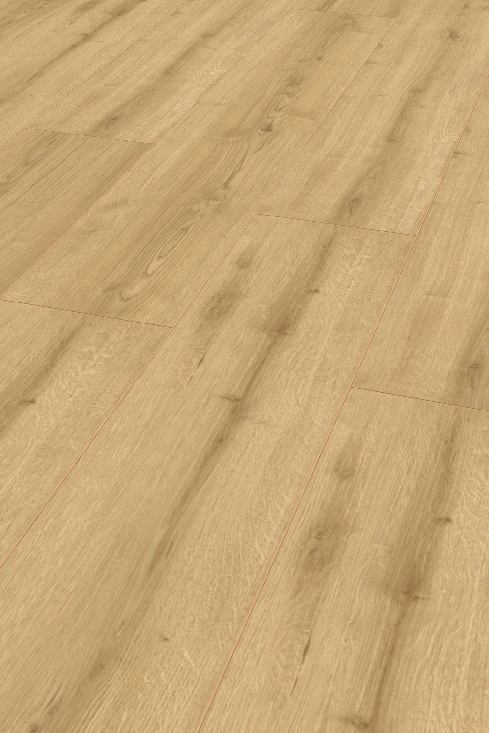 Laminatboden Eiche Natur gekalkt im Detail