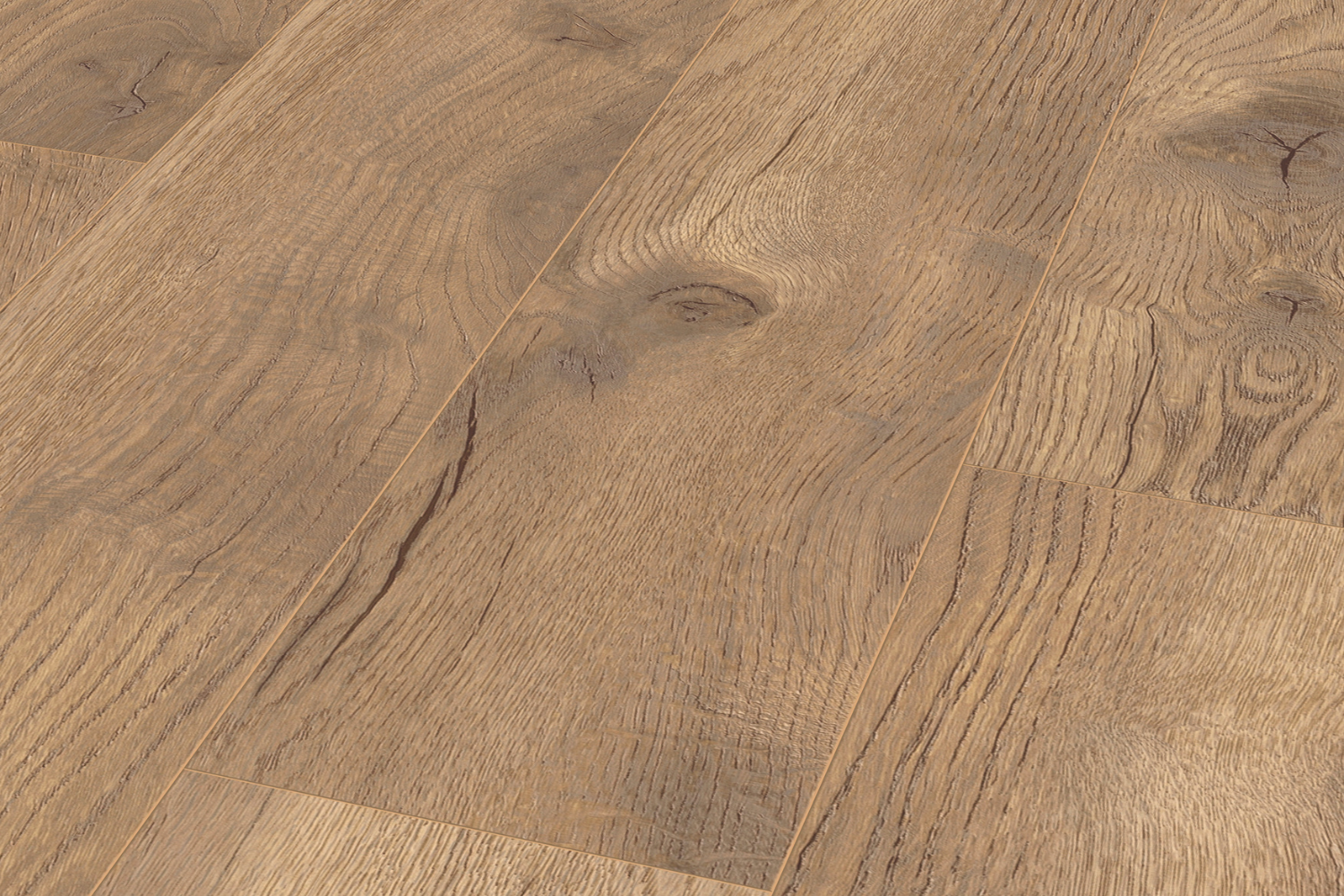 Laminatboden Florenz Eiche Natur im Detail