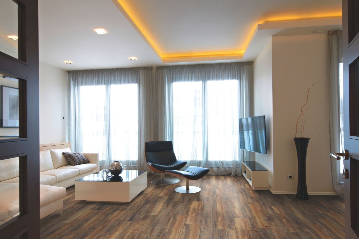 Laminatboden eiche bright brown 